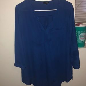 Blue blouse